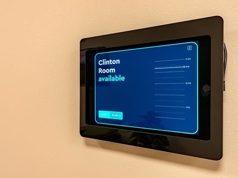 wall mounted television installed on a wall